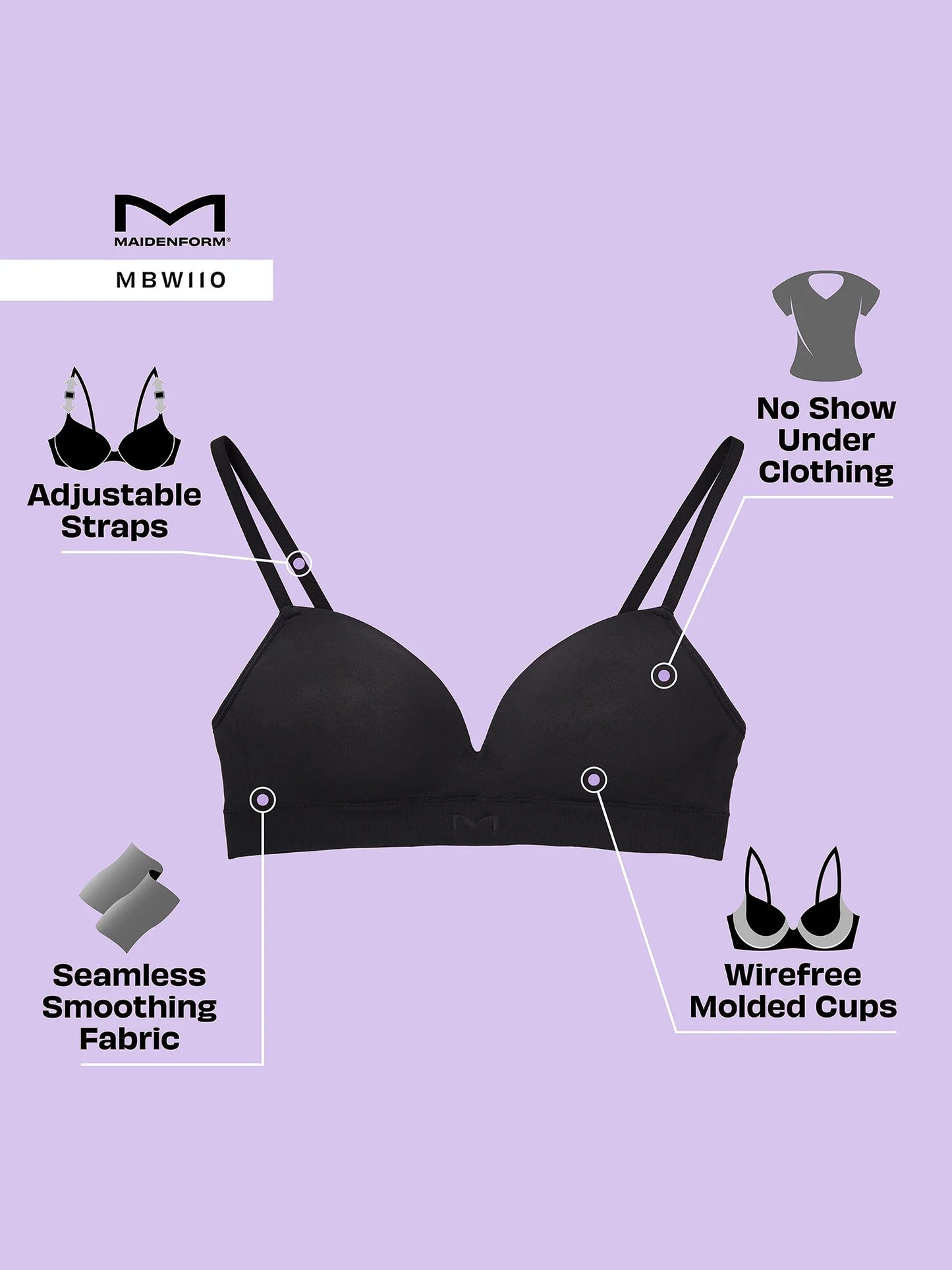 M Seamless Bralette